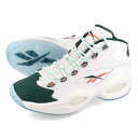 yvCX_Ez 15̂ő Reebok QUESTION MID [{bN NGX` ~bh Y Xj[J[ ~bhJbg obV AEACo[\ FTWR WHITE/FOREST GREEN/ORANGE FLARE zCg O[ IW   F gw8857