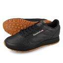  15時迄のご注文で即日発送可 Reebok CLASSIC LEATHER リーボック クラシック レザー メンズ レディース ローカット CORE BLACK/PURE GREY 5/REEBOK RUBBER GUM-03 ブラック グレー ガム 黒 gy0954