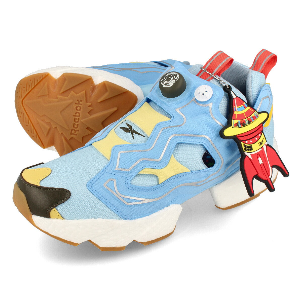 【毎日がお得！値下げプライス】Reebok INSTAPUMP FURY BOOST リーボック インスタポンプ フューリー ブースト DANDY BLUE/SKY BLUE/YELLOW SENSATION gz5362