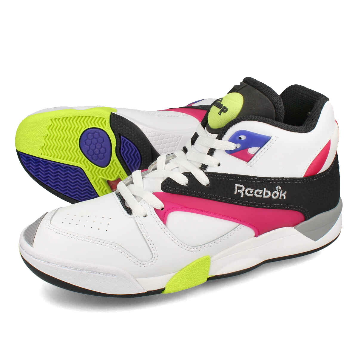 15時までのご注文で即日発送 Reebok COURT VICTORY PUMP リーボック コート ヴィクトリー ポンプ メンズ レディース スニーカー ハイカット WHITE ホワイト 100203236