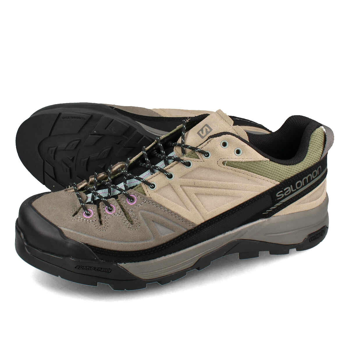 15時迄のご注文で即日発送可 SALOMON X-ALP LTR サロモン エックス アルプ LTR メンズ スニーカー ローカット PEWTER/VINTAGE KHAKI/BLACK カーキグリーン L47431300