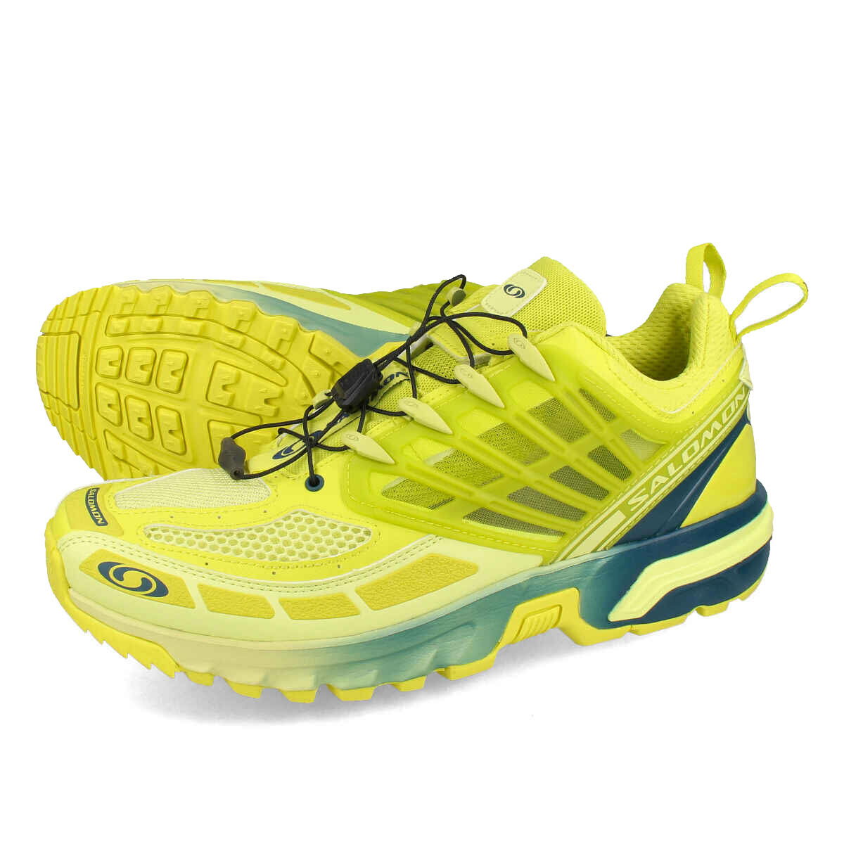 15時迄のご注文で即日発送可 SALOMON ACS PRO サロモン ACS プロ メンズ レディース スニーカー ローカット SULPHUR SPRING/DEEP DIVE/SUNNY LIME グリーン L47448500 1