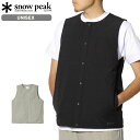 15時迄のご注文で即日発送可 SNOW PEAK FLEXIBLE INSULATED VEST スノーピーク フレキシブル インサレーション ベスト メンズ レディース アウター ベスト SW-24SU004 1