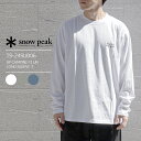 SNOW PEAK SP CAMPING CLUB LONG SLEEVE T スノーピーク SP キャンピング クラブ ロングスリーブ Tシャツ メンズ レディース 長袖Tシャツ TS-24SU006【追跡可能メール便・日時指定不可】 1