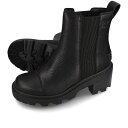 15̂ő SOREL JOAN NOW CHELSEA \ WA iE `FV[ fB[X u[c TChSA BLACK/BLACK ubN nl5034-010