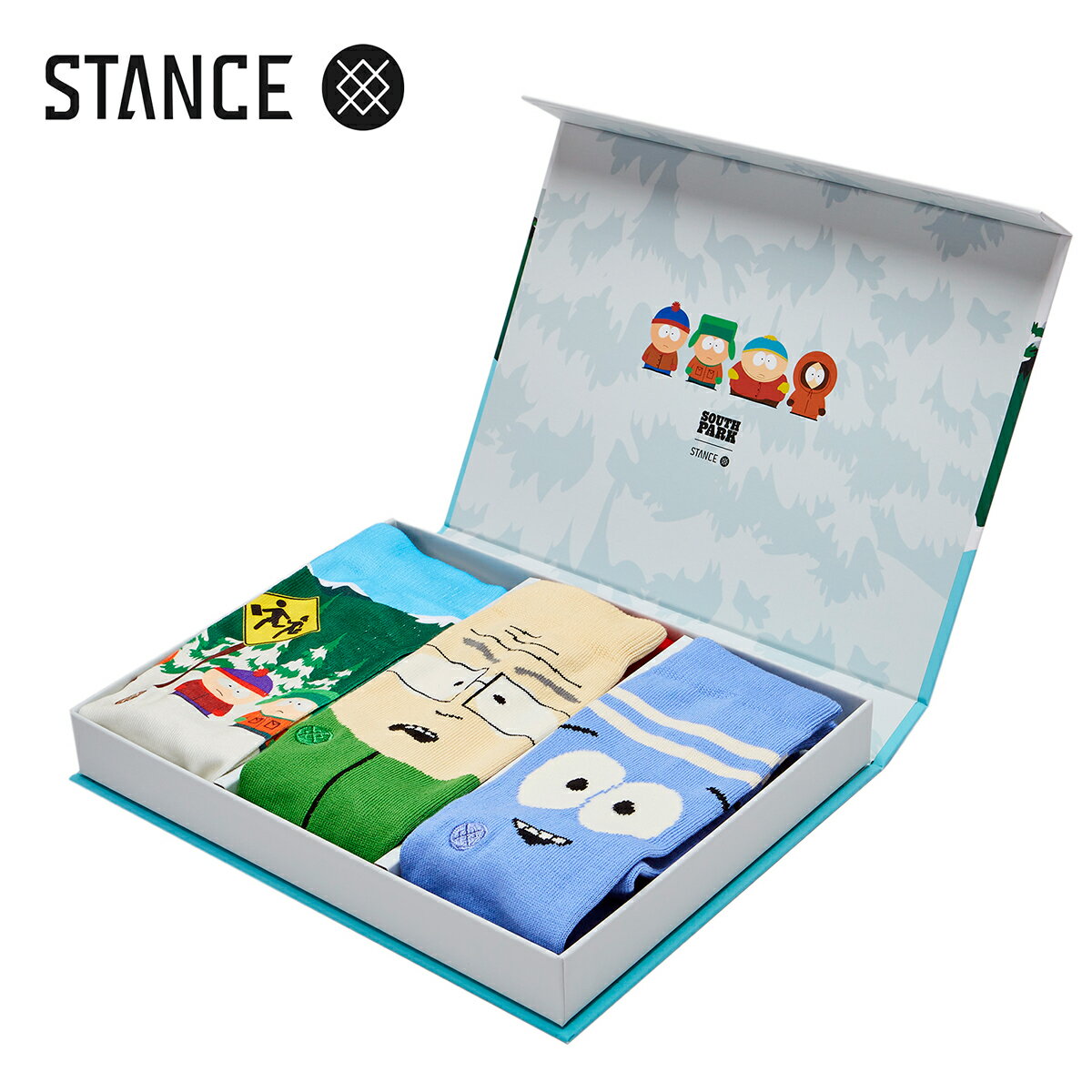 15時迄のご注文で即日発送可 STANCE SOCKS SOUTH PARK BOX SET スタンス ソックス サウス パーク ボックスセット メンズ 靴下 MULTI マルチカラー A555A23SOU MUL