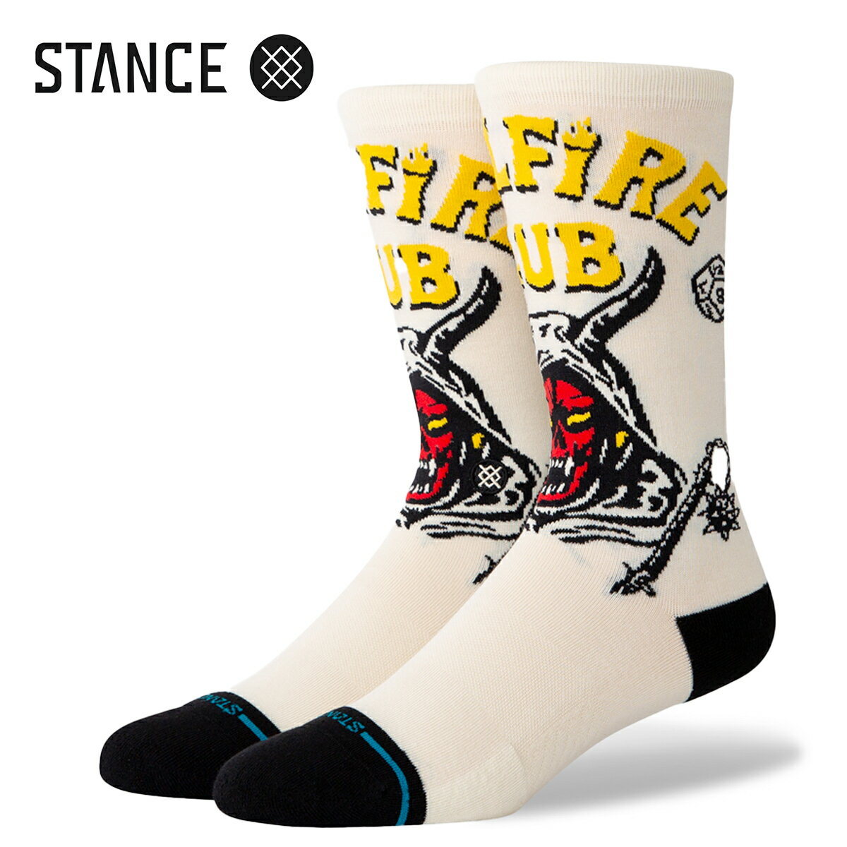 STANCE SOCKS HELLFIRE スタンス ソックス ヘルファイア メンズ レディース 靴下 A545B24HEL【追跡可能メール便・日時指定不可】 1