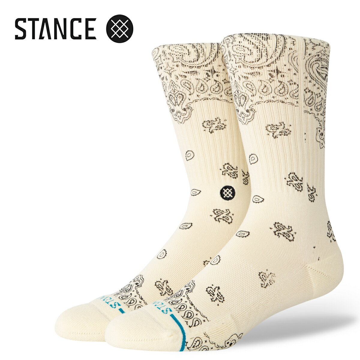 15時迄のご注文で即日発送可 STANCE SOCKS HANKY スタンス ソックス ハンキー メンズ レディース 靴下 A556A24HAN【追跡可能メール便・日時指定不可】