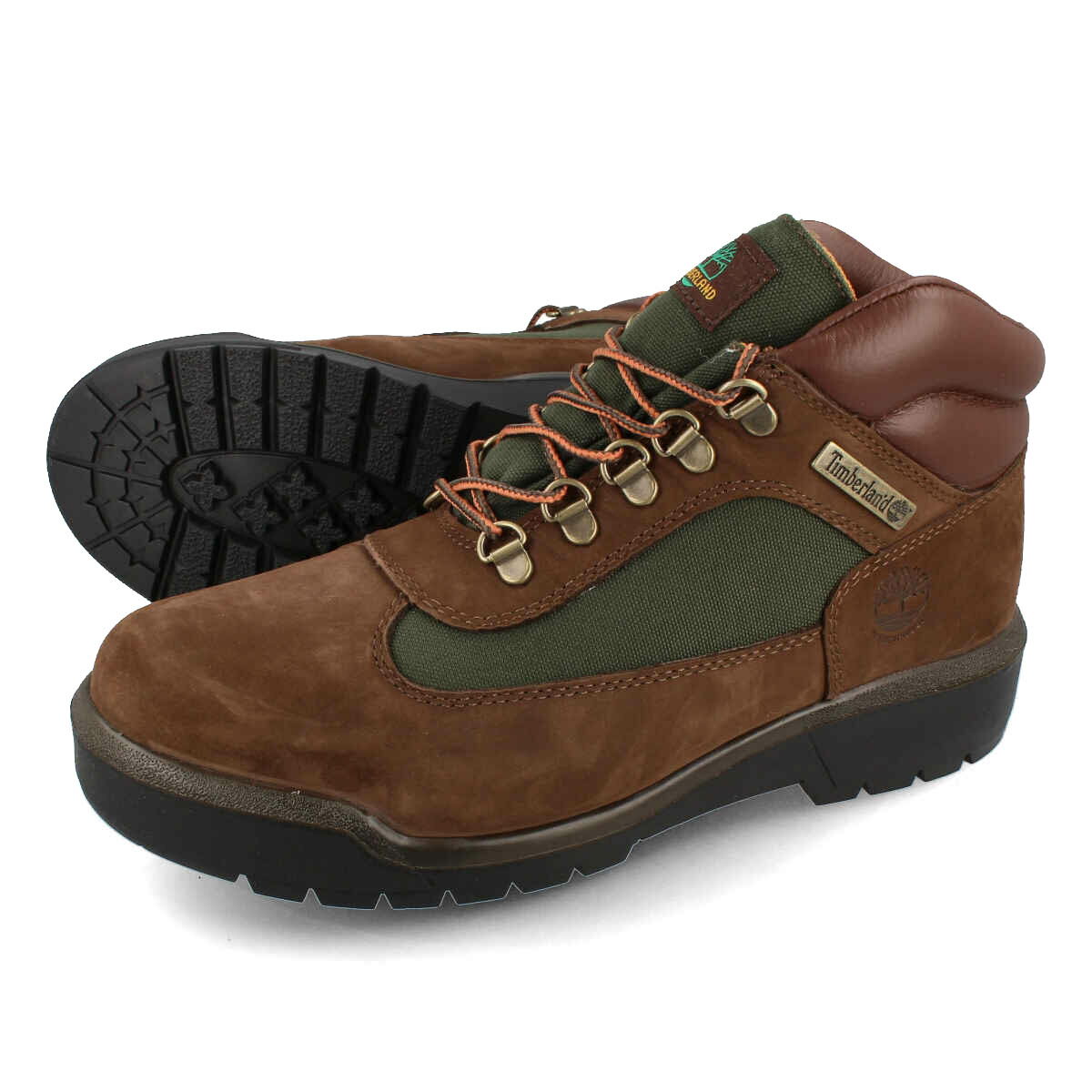 15̂ő TIMBERLAND FIELD BOOT F/L WP yBEEF & BROCCOLIz eBo[h tB[hu[c EH[^[v[t Y h DARK BROWN uE A18A6