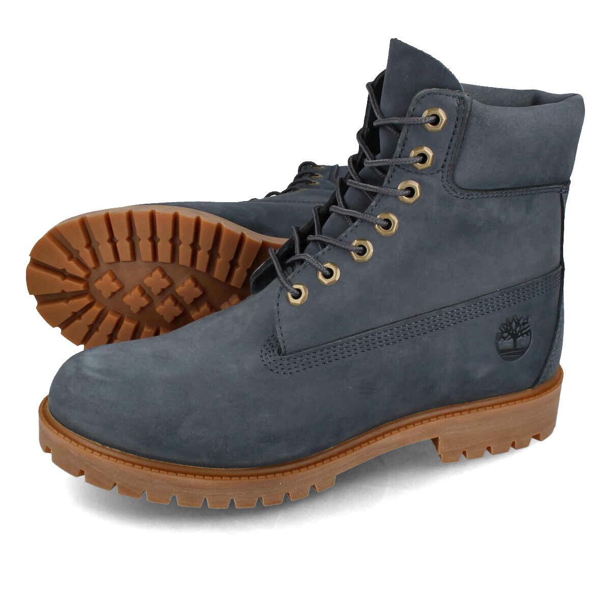 ティンバーランド 15時迄のご注文で即日発送可 TIMBERLAND 6inch PREMIUM WP BOOT ティンバーランド 6インチ プレミアム ウォータープルーフ ブーツ メンズ ブーツ DARK BLUE NUBUCK ブルー A2N48