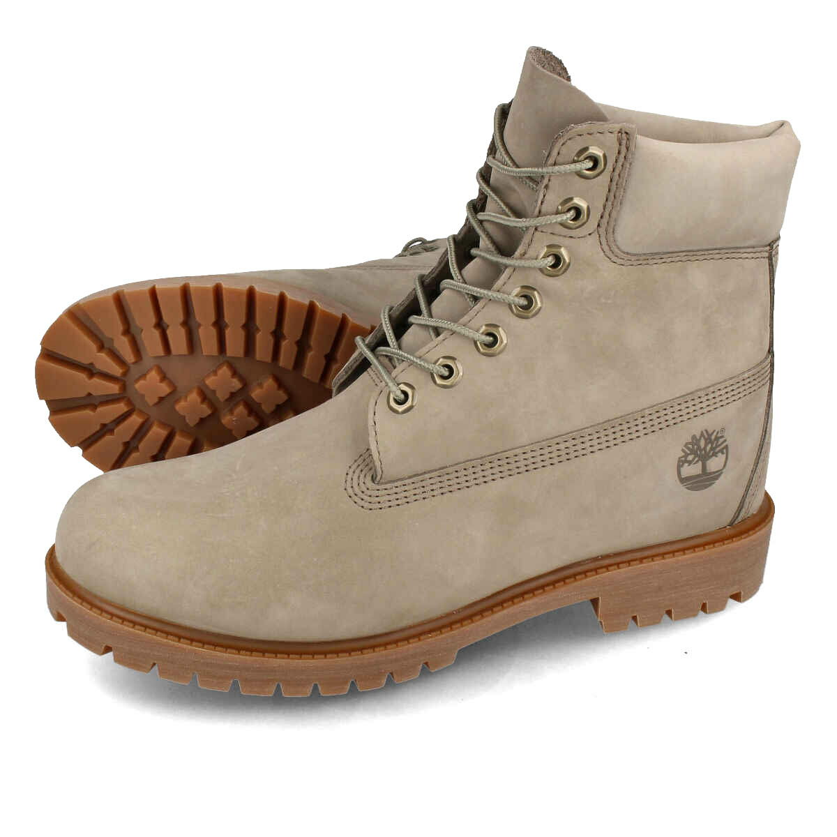 15時迄のご注文で即日発送可 TIMBERLAND 6inch PREMIUM WP BOOT ティンバーランド 6インチ プレミアム ウォータープルーフ ブーツ メンズ ブーツ LIGHT TAUPE NUBUCK ベージュ A2N8P