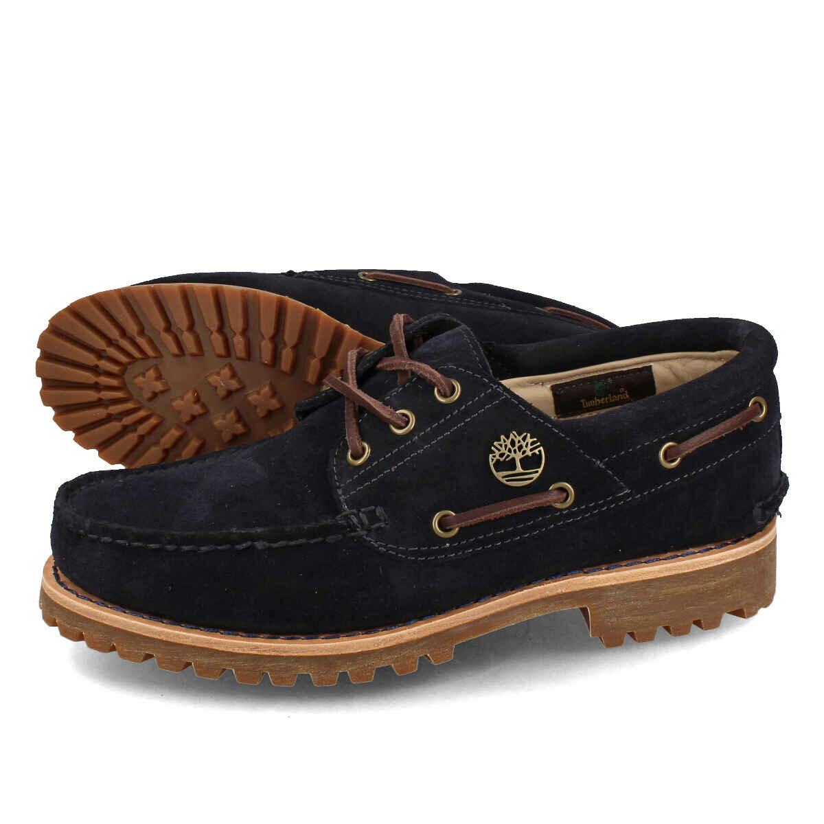 15̂ő TIMBERLAND AUTHENTICS 3EYE CLASSIC LUG eBo[h I[ZeBbNX 3AC NVbN O Y JV fbLV[Y DARK BLUE SUEDE u[ A683W