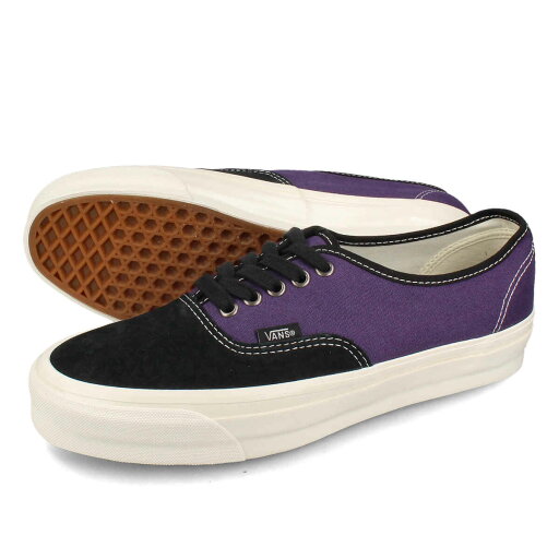 【プライスダウン】 VANS LX AUTHENTIC REISSUE 44 バンズ LX オーセンティック リイシュー 44 メンズ スニーカー ローカット BLACK/GRAPE パープル VN0007QYGPE 【プライスダウン】 VANS LX AUTHENTIC REISSUE 44 バンズ LX オーセンティック リイシュー 44 メンズ スニーカー ローカット BLACK/GRAPE パープル VN0007QYGPE