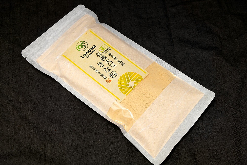 有機きな粉 150g×3袋 (熊本県 株式会社ろのわ) 産地直送 2
