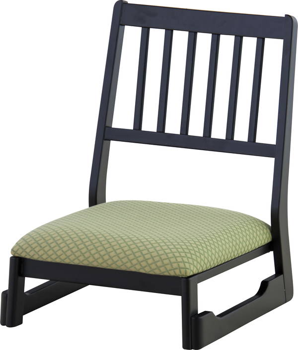 【ポイントUP中】東谷 法事チェア ロータイプ グリーン 完成品 BC-1040FYE 東谷 AZUMAYA ロータイプ 低..