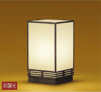 照明 おしゃれ かわいい 屋内 大光電機 DAIKO 和風スタンドライト DST-39985Y 木製 オイルステン 強化和紙 中間スイッチ付入切 LED電球色 白熱灯60W相当 アンティーク シンプル モダン