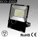 LED投光器 水銀灯400W相当 昼白色 ワイド光タイプ FH-255s-80W-5000K 屋内・屋外仕様 電源内蔵型 看板用照明・駐車場・工場補助灯などにお...