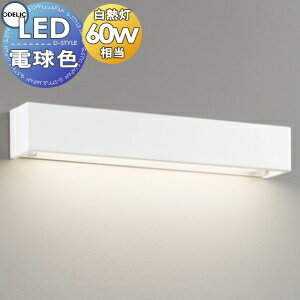   ǥå ODELIC ֥饱åȥ饤 OB255194LR ŵ忧 եۥ磻ȿ ߥ˥ޥʥǥ Ǯ60W...