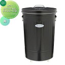 オンリーワンクラブ カラーオバケツ 42L キャスター付き 黒 WA3-CBK45 オンリーワン エクステリア