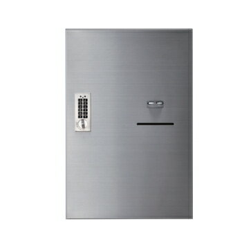 【無料★特典付】 集合住宅 マンション アパート 店舗 業務用 公共 宅配ボックス 神栄ホームクリエイト(旧新協和) MS71型 壁付・据置 兼用型 テンキー式・屋内仕様 扉：ヘアライン 本体：2カラー 1枚扉（捺印付) SK-CBX-MS71R-□ 宅配