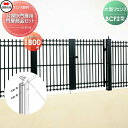 【部品】 大型フェンス 四国化成 シコク BCF 2型用 片開き門扉用部品 門扉部品セット H1800 41MPS-18BK ガーデン DIY 塀 壁 囲い 境界 屋外 ※個人宛不可・北海道・沖縄・離島配送不可※