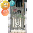 【無料★特典対象】 高級アルミ鋳物門扉 LIXIL リクシル TOEX ラファール 片開き 柱使用 09-16 扉1枚寸法900×1,600 本体・取っ手(取手...