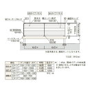 YKK YKKap ルシアス デッキフェンス A05型 UNT-15サイズ08用T100Lタイプ：端（角）柱-端（角）柱納まり用横ルーバータイプ ※本体パネル1枚ガーデン DIY 塀 壁 囲い 境界 屋外 3