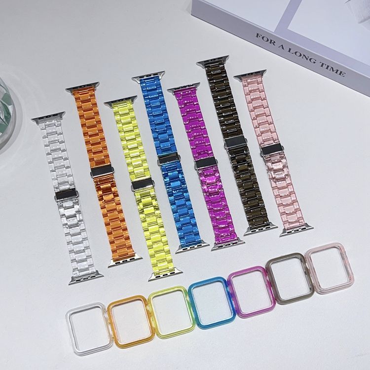 apple watch バンド おしゃれ 保護ケース フレーム保護 セット 装着簡単 長さ調整可 腕時計ベルト アップルウォッチ バンド バンド 人気 高級 綺...