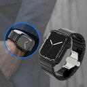 アップルウォッチ バンド 人気 高級 華奢 耐衝撃ベルト 腕時計ベルト apple watch バンド 人 装着簡単 長さ調整可 綺麗 高級感 series7 ...