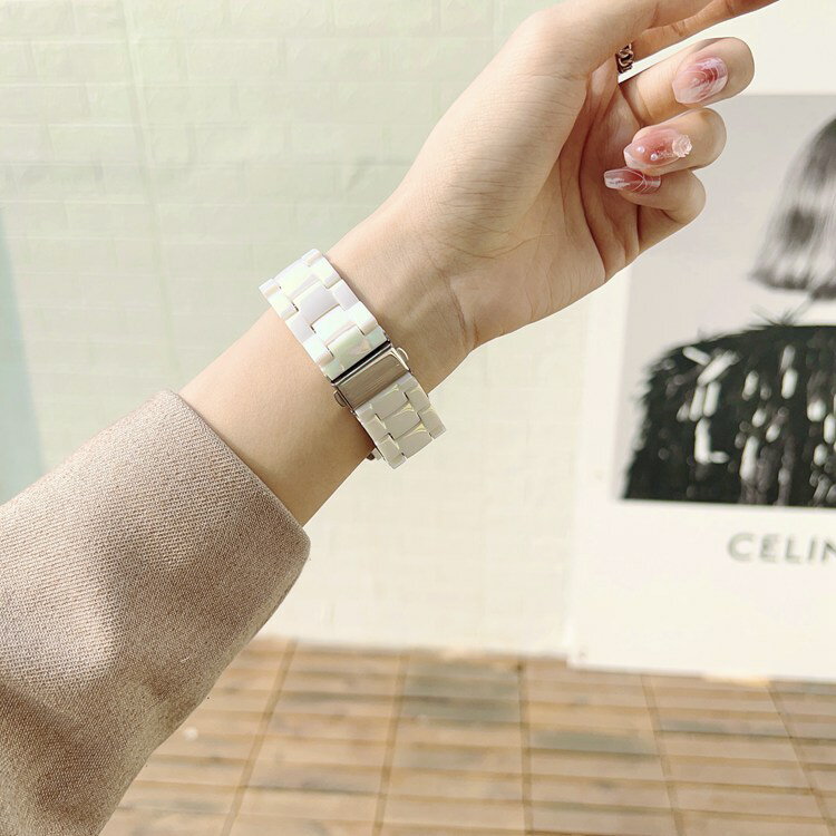 apple watch バンド おしゃれ オーロラ 樹脂製 綺麗 高級感 腕時計ベルト アップルウォッチ ハンド 人気 高級 装着簡単 長さ調整可 series7 6 5 4 3 2 1 SE 交換バンド 41mm 45mm お洒落