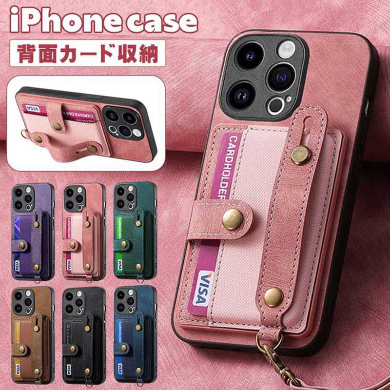 iPhone16 ケース ストラップ 16pro 16plus 16promax iphone15 ケース カード収納 背面 15pro 15plus 15promax スタンド機能 iphone14pro ケース 14 14plus 14promax iphone13 ケース iPhone12proMax 11 galaxy s23 s22 S23 Ultra S20 Note 20 Ultra オシャレ