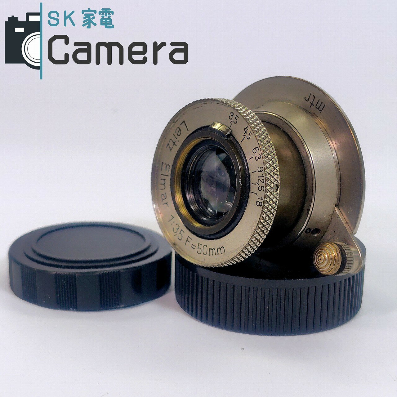 【実用】 Leitz Elmar 50mm F3.5 nickel L39 2025年10月清掃済 ライカ ニッケル