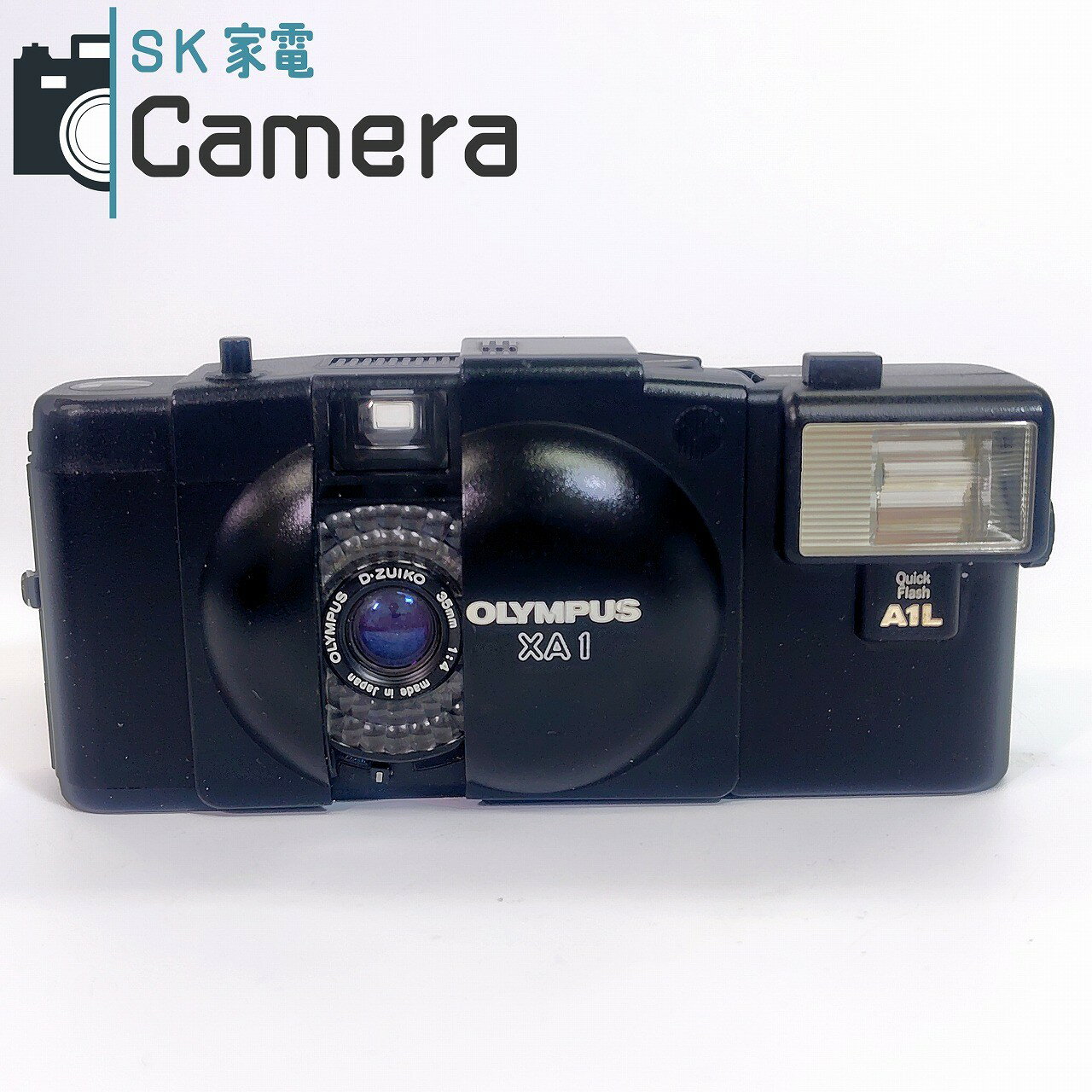 【中古】 OLYMPUS XA 1 D.ZUIKO 35mm F4 オリンパス 赤ベロOK おまけで A1L 付