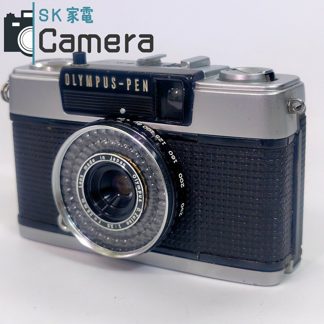 【中古】 OLYMPUS -PEN EE D.ZUIKO 28mm F3.5 オリンパス ペン 赤ベロOK