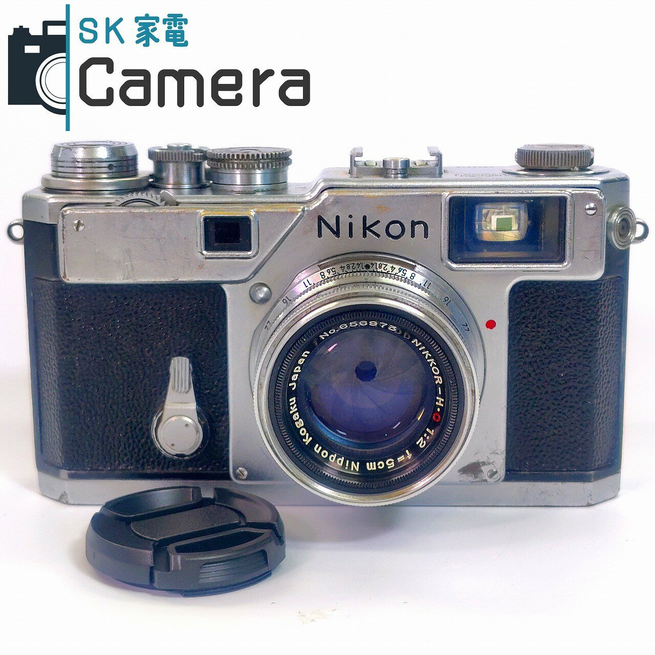 【中古】 Nikon S3 Nippon Kogaku NIKKOR-H・C 5cm F2 ニコン レンジファインダー
