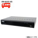 [送料無料]800万画素AHDシリーズ 4chデジタルビデオレコーダー(DVR)　WTW-DA335E-8TB