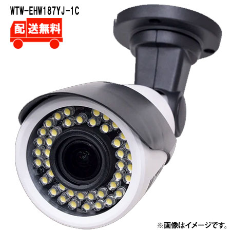 [送料無料]EX-SDI/HD-SDIマルチシリーズ 屋外仕様 ワンケーブル防犯灯カメラWTW-EHW187YJ-1CWTW 塚本無線 防犯カメラ 屋外 ワンケーブルカメラ 400万画素