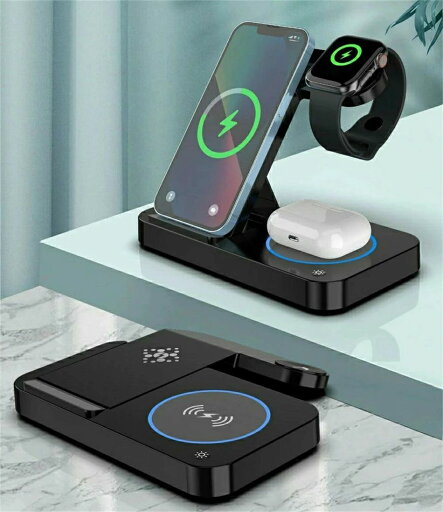 【2023最新型】ワイヤレス充電器 iphone14 pro 折り畳み式 15W 充電スタンド アップルウォッチ Air pods iPhone13 iPhone12 Pro iPhoneSE3 iPhone8 X/XS/11 AirPods Apple Watch スマホ 充電器 無線充電 【2023最新型】ワイヤレス充電器 iphone14 pro 折り畳み式 15W 充電スタンド アップルウォッチ Air pods iPhone13 iPhone12 Pro iPhoneSE3 iPhone8 X/XS/11 AirPods Apple Watch スマホ 充電器 無線充電