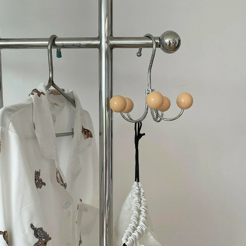 フック カラードロップ マグネットフック シルバータコ足ハンガーフッ フック 引っ掛け 韓国 韓国雑貨 ..