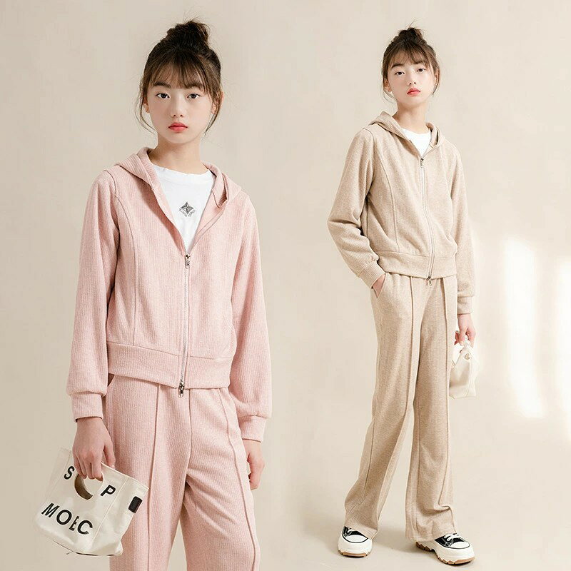 キッズ セットアップ 子供服 女の子 春秋 子供 子どもトレーナー 長袖 ジャージ 上下セット こども キ..