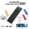 ポータブルSSD 外付けSSD 外付けハードディスク 500GB 1TB 2TB 4TB 超薄型ポータブル ハードディスク 静音 コンパクト 小型