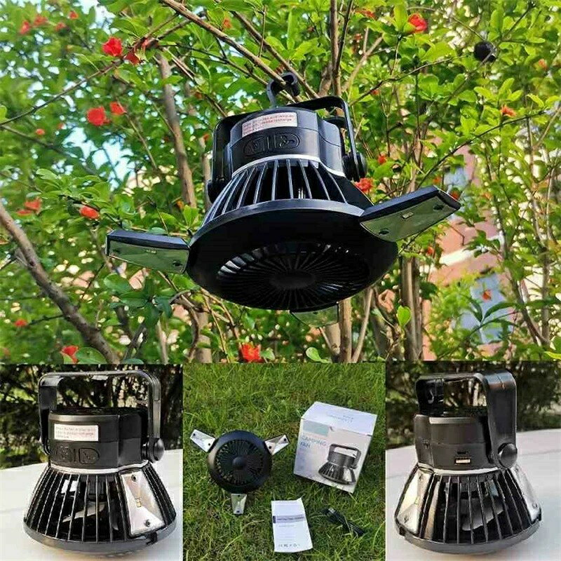 キャンプ扇風機 キャンプファン 3in1扇風機 ソーラー充電　携帯扇風機 キャンプラ...