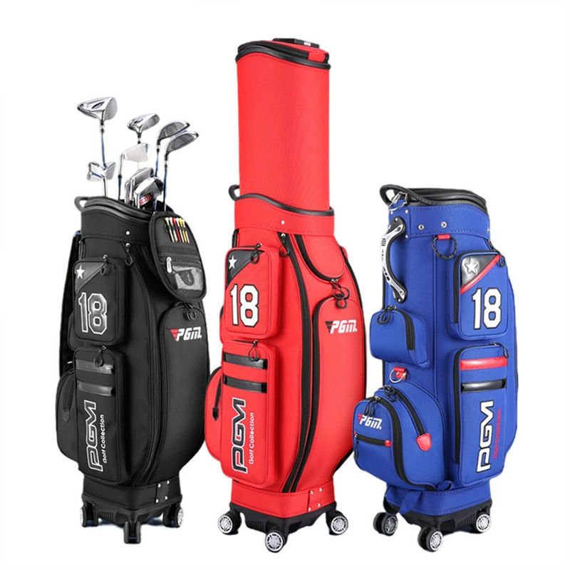 新品 PGM規格品 多機能伸縮式バッグ ナイロン メンズレディース スポーツ おしゃれデザイン ゴルフ用品..
