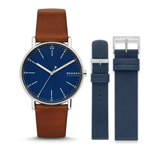 30%OFFۡڥ å ӻ ʥ  Х ٥   ֥饦 ֥롼 쥶 2way SIGNATUR SKW69X215OT 2022  SKAGEN  ֥ ̲ ץ ɿ  ץ쥼 ǰ ե