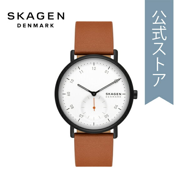 スカーゲン 腕時計（メンズ） スカーゲン 腕時計 アナログ メンズ ブラウン レザー KUPPEL SKW6889 2023 秋 SKAGEN 公式