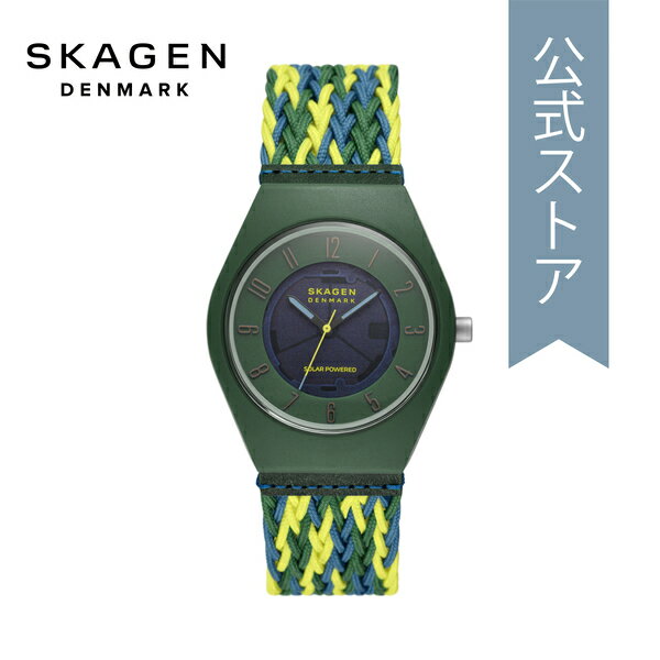 【50%OFF】スカーゲン 腕時計 アナログ クォーツ メンズ ブルー, グリーン, イエロー RPET SAMSO SERIES SKW6881 2023 夏 SKAGEN 公式