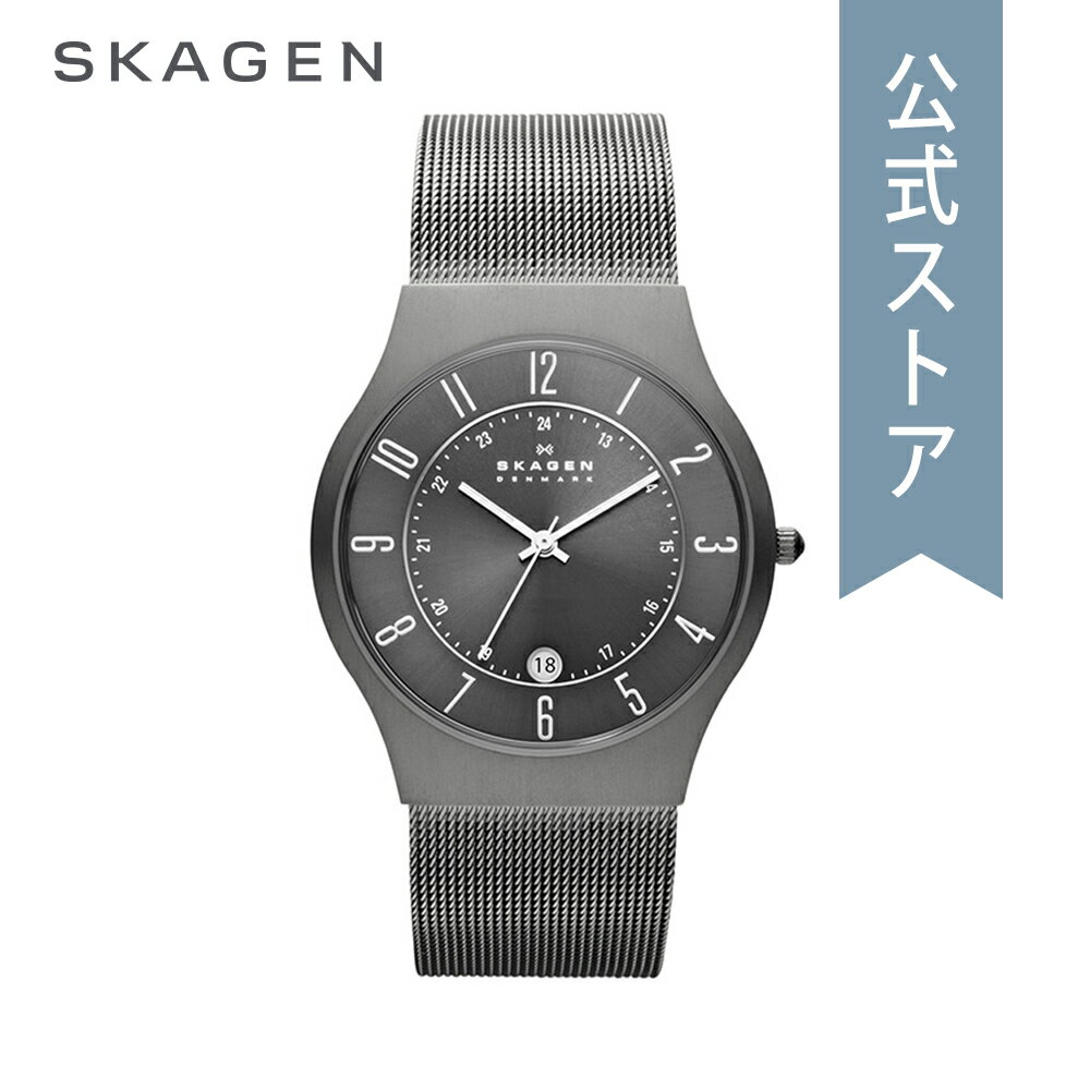 スカーゲン 【30%OFF】 スカーゲン 腕時計 メンズ ウォッチ SKAGEN 時計 グレーネン 233XLTTM GRENEN 公式 VD ブランド 北欧 シンプル 防水 誕生日 プレゼント 記念日 ギフト