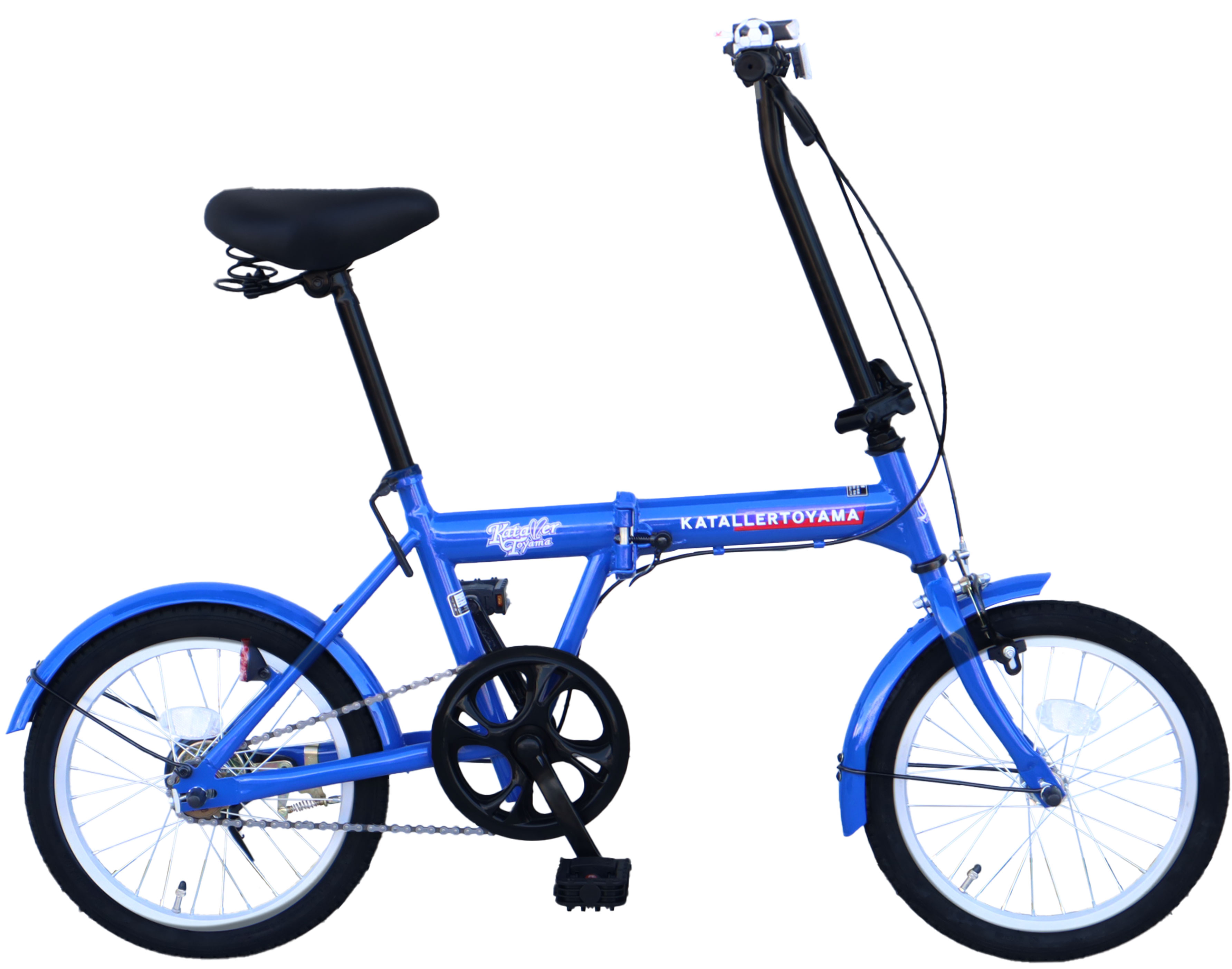 楽天市場】折りたたみ自転車 16インチ（カラーブルー）の通販