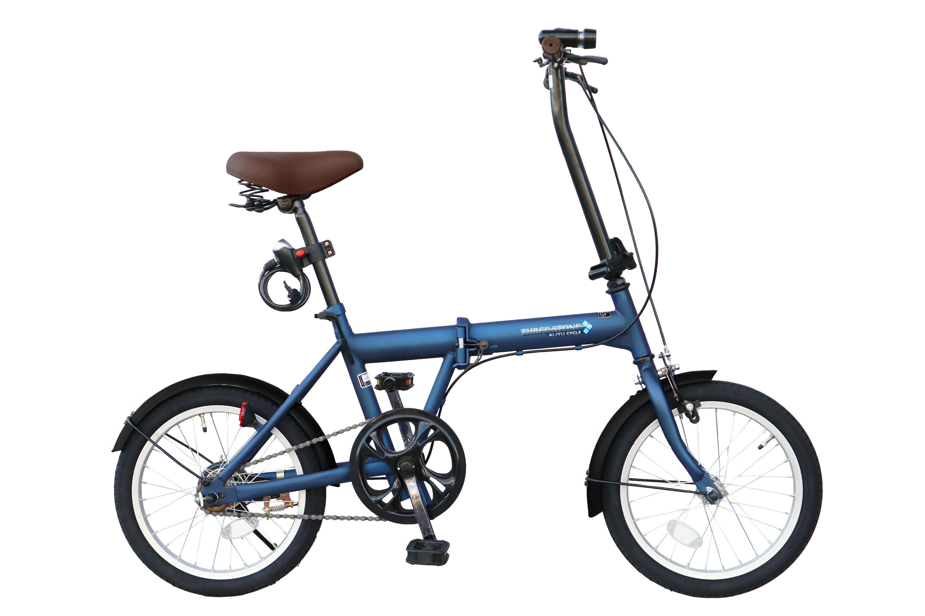 楽天市場】折りたたみ自転車（カラーネイビー）の通販