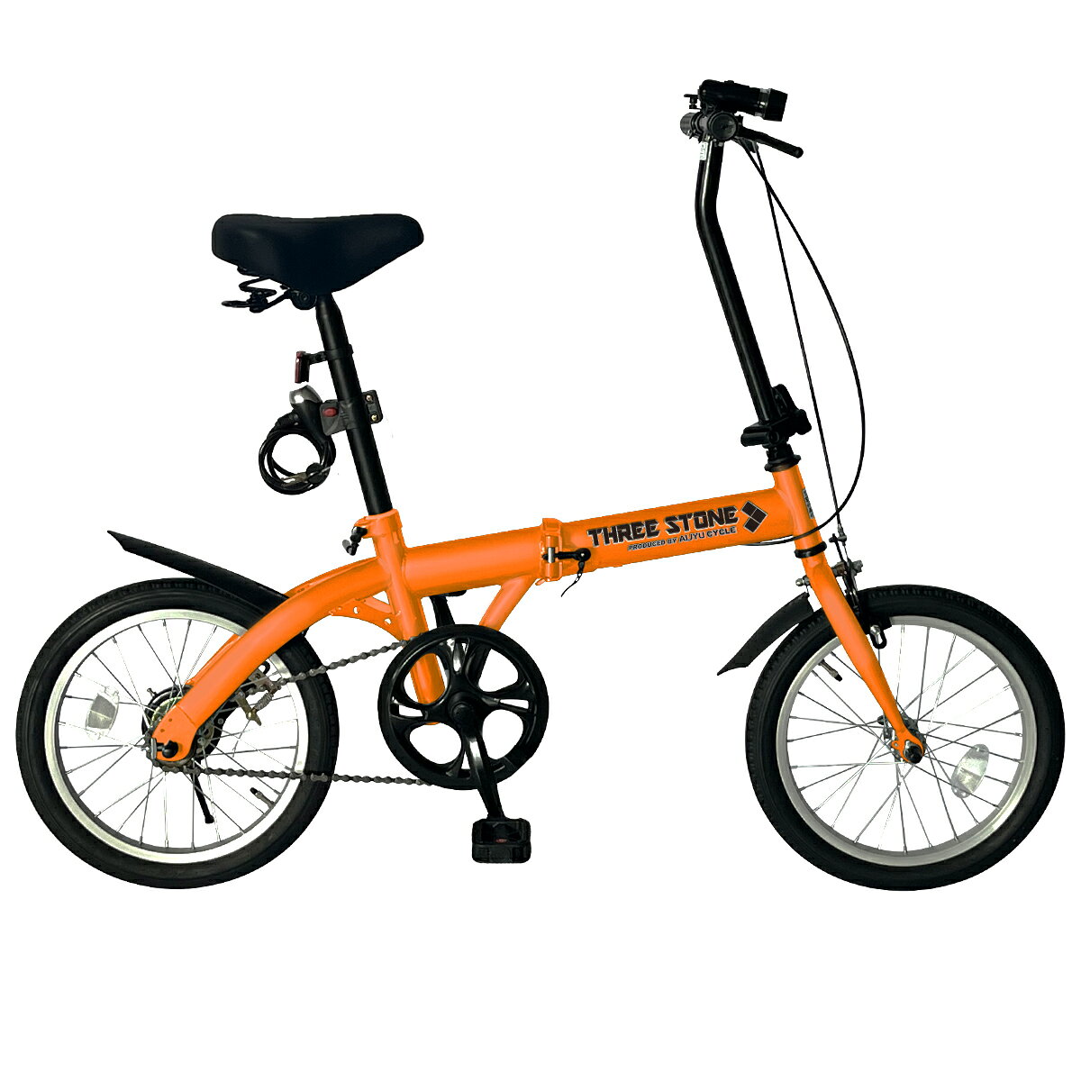 折りたたみ自転車LIGHT８RenaultOrange11263-10 折りたたみ自転車 RENAULT(ルノー) RENAULT LIGHT8 オレンジ 14